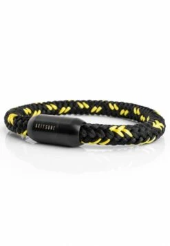 Portus Segeltau - Armband - Black Black Yellow 9 Portus Segeltau - Armband - Black Black Yellow -Herenmode 0009cf4462b34f09a24d24e7895d8809