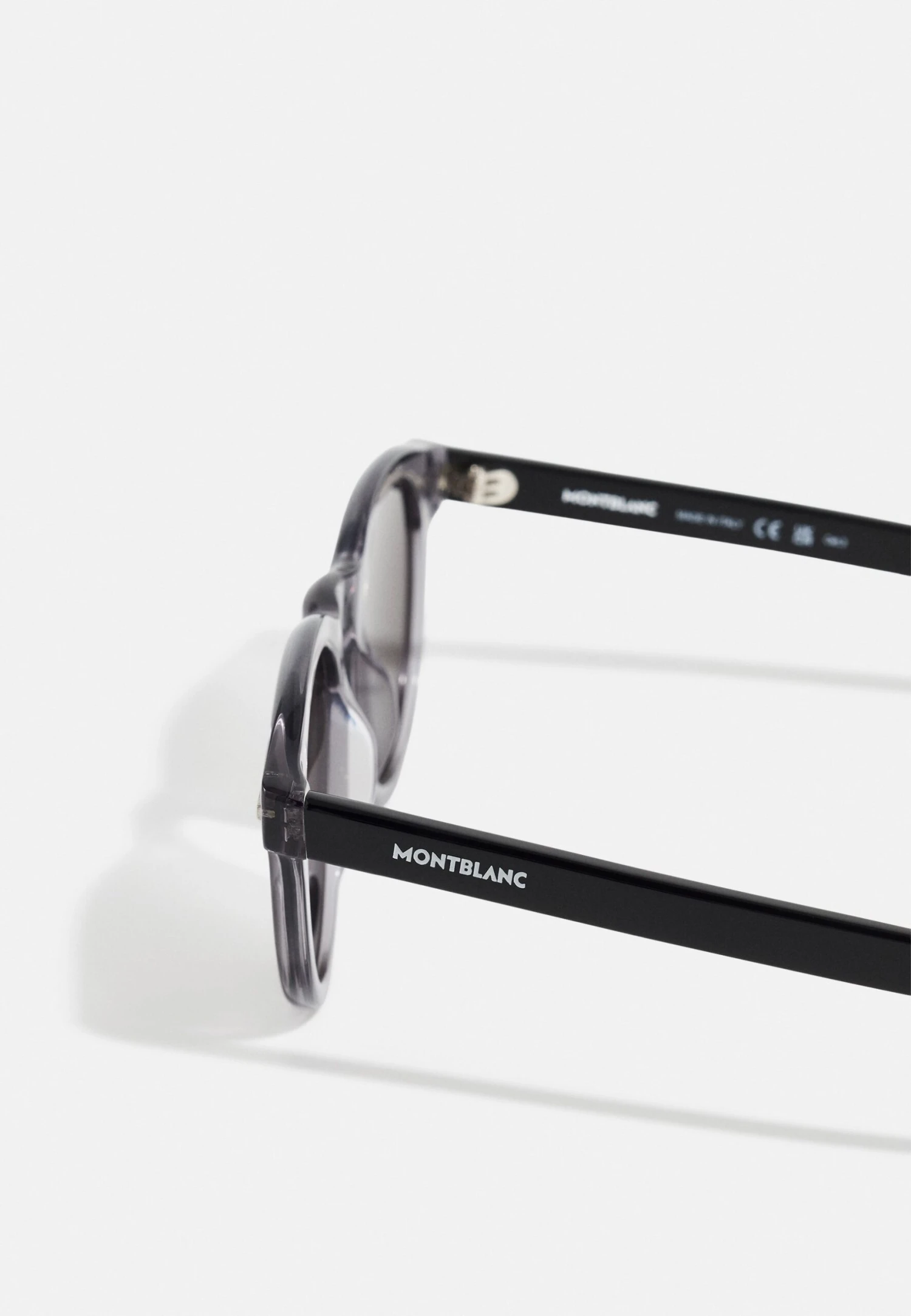 Mont Blanc Unisex - Zonnebril - Black/Grey 3 Mont Blanc Unisex - Zonnebril - Black/Grey - Afbeelding 3