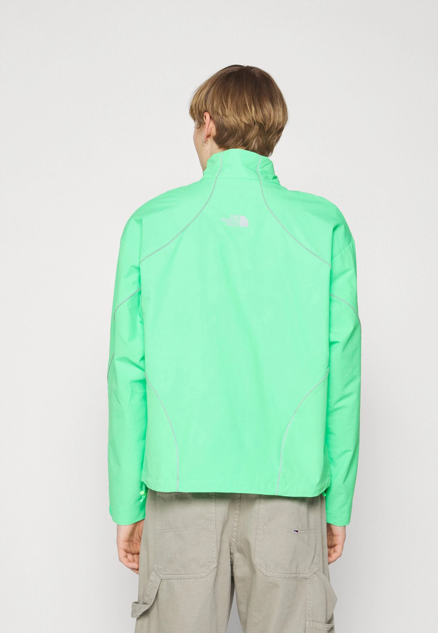 The North Face Tek Piping Wind Jacket - Windjack - Chlorophyll Green 5 The North Face Tek Piping Wind Jacket - Windjack - Chlorophyll Green - Afbeelding 5
