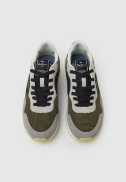 Pepe Jeans London One Hero - Sneakers Laag - Khaki Green -Herenmode 011ab2dbcacf4dc881d803a35d0fe223