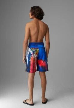 BOGNER FIRE+ICE Fynn - Zwemshorts - Blau Pink Rot -Herenmode 03013329ca254487976979b4929044ef