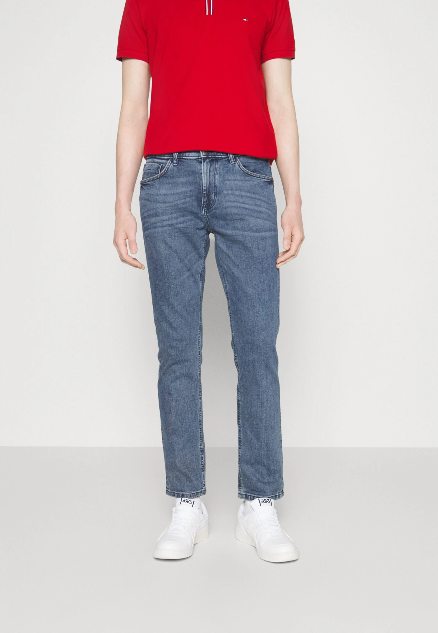 Tom Tailor Josh - Slim Fit Jeans - Mid Stone Wash Denim 1 Tom Tailor Josh - Slim Fit Jeans - Mid Stone Wash Denim