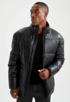 Defacto - Winterjas - Black -Herenmode 05cfd026b4f0426a9a80aa970f902250