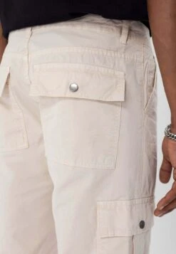 Jeansshort - Beige -Herenmode 08f127a1b7a248f498608ca65a8d7f54