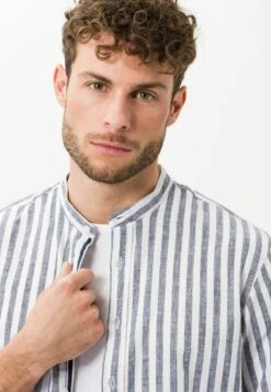 BRAX Style Lionel S - Overhemd - Ocean -Herenmode 092793b0d3524ec097a4980767ecf199