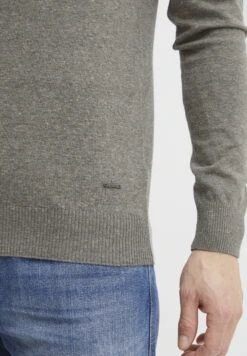 Pryannis Fein O-Neck - Trui - Gray Melange -Herenmode 0a26de6b9a194a198d1b72e30afa337c