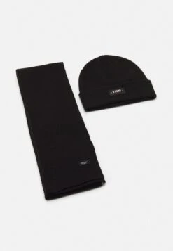 Only & Sons Onsevan Box Beanie Scarf Set - Sjaal - Black