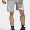 ADIDAS PERFORMANCE Pro Block- Korte Broeken - Metal Grey White