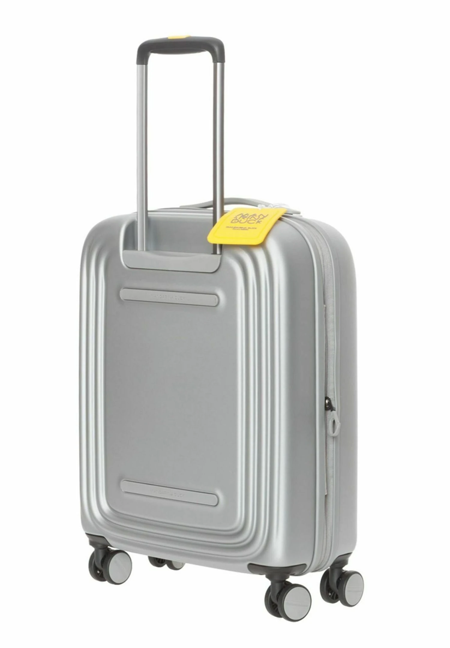 Mandarina Duck Logo Expandable Cabin Trolley - Reistas - Silver 2 Mandarina Duck Logo Expandable Cabin Trolley - Reistas - Silver - Afbeelding 2