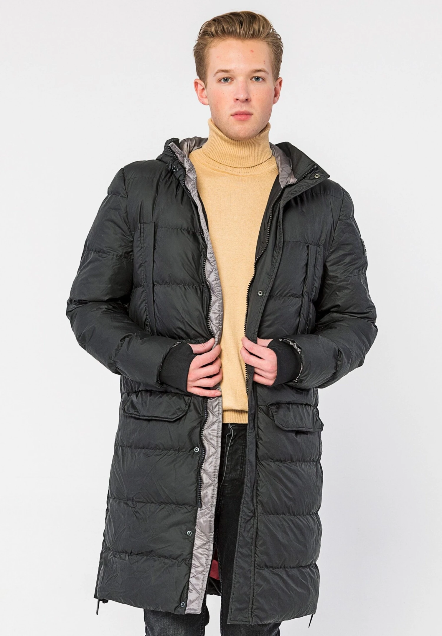 Parka - Schwarz 1 Parka - Schwarz