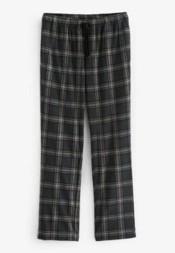 Next Motionflex Cosy Standard - Pyjama - Grey Black Check -Herenmode 121b1aa354694d31a8d37c505b965a8c