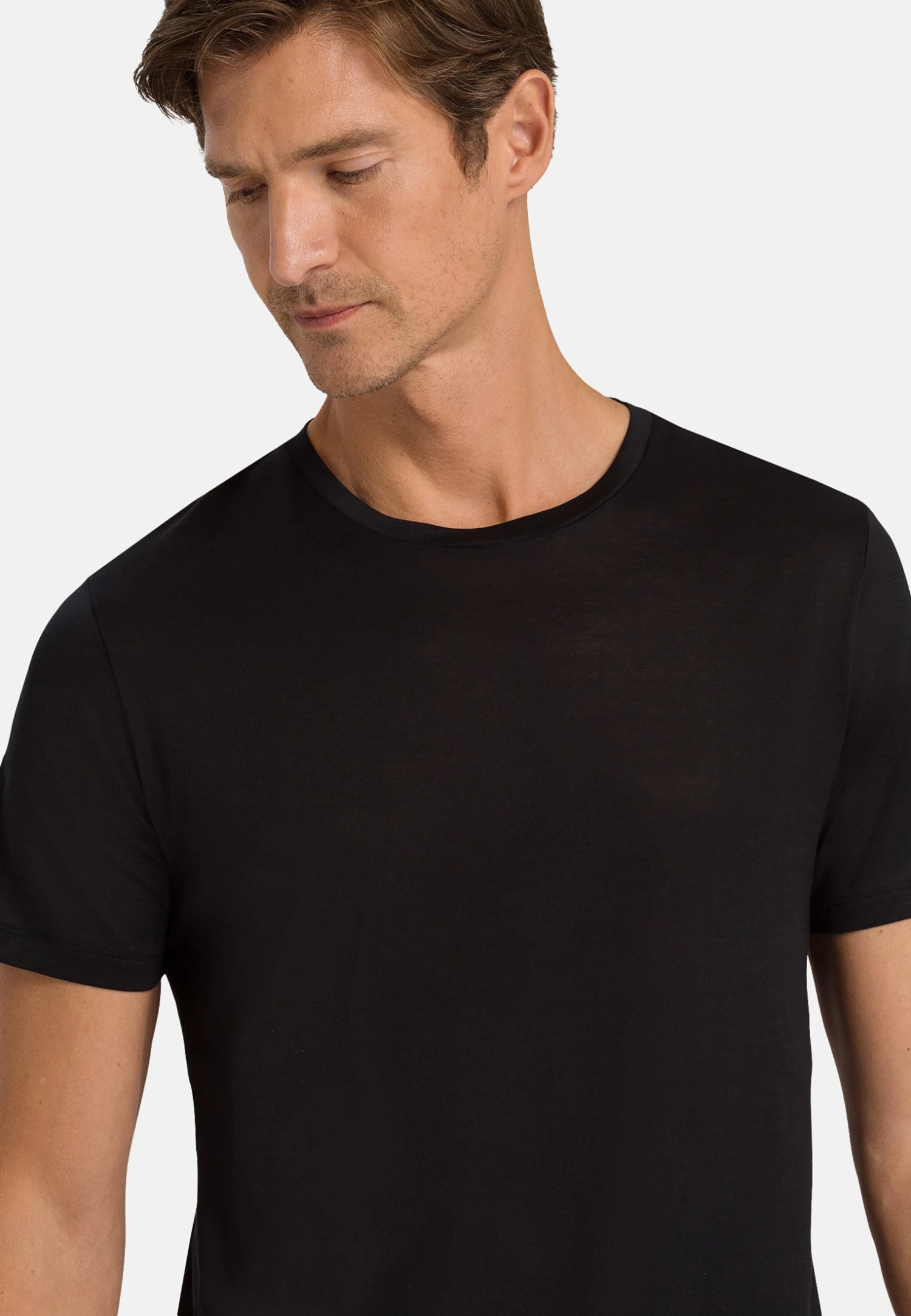 HANRO Sporty - Hemd - Black 4 HANRO Sporty - Hemd - Black - Afbeelding 4