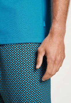 Calida 2 Set Kurz - Pyjama - Malibu Blue -Herenmode 12e3b6bc666f4f01adeeb2c3d7f768bf