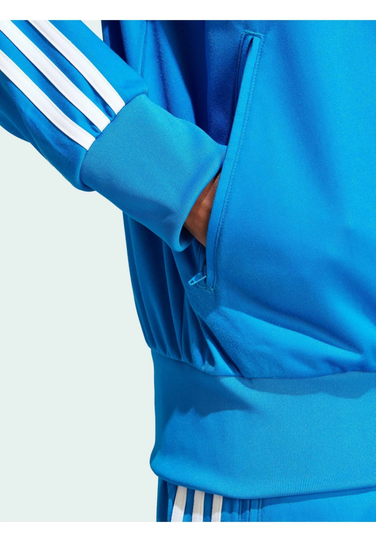 Adidas Originals Fbird Tt - Trainingsvest - Blue Bird White 4 Adidas Originals Fbird Tt - Trainingsvest - Blue Bird White - Afbeelding 4
