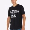 True Religion 20 Years - T-Shirt Print - Black