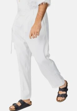 Liberty Krawat - Broek - Weiss -Herenmode 1a39d0d0f987458e81721b5cae9bf44b