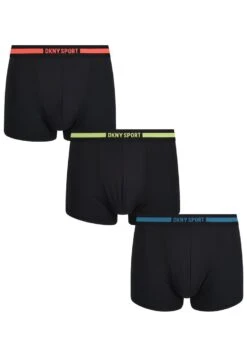 DKNY 3 Pack - Onderbroeken - Black Orange Blue Green