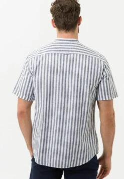 BRAX Style Lionel S - Overhemd - Ocean -Herenmode 1ab522efa25e4be895bdbeabea9a16ff