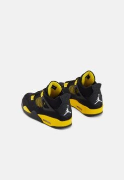 Air Jordan 4 Retro - Sneakers Hoog - Black/White/Tour Yellow -Herenmode 1d719e9178644b27bc47ce694bf0a992