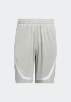 ADIDAS PERFORMANCE Pro Block- Korte Broeken - Metal Grey White -Herenmode 1dbac9a2fb2a4e2a9d47d2fc566f72f4