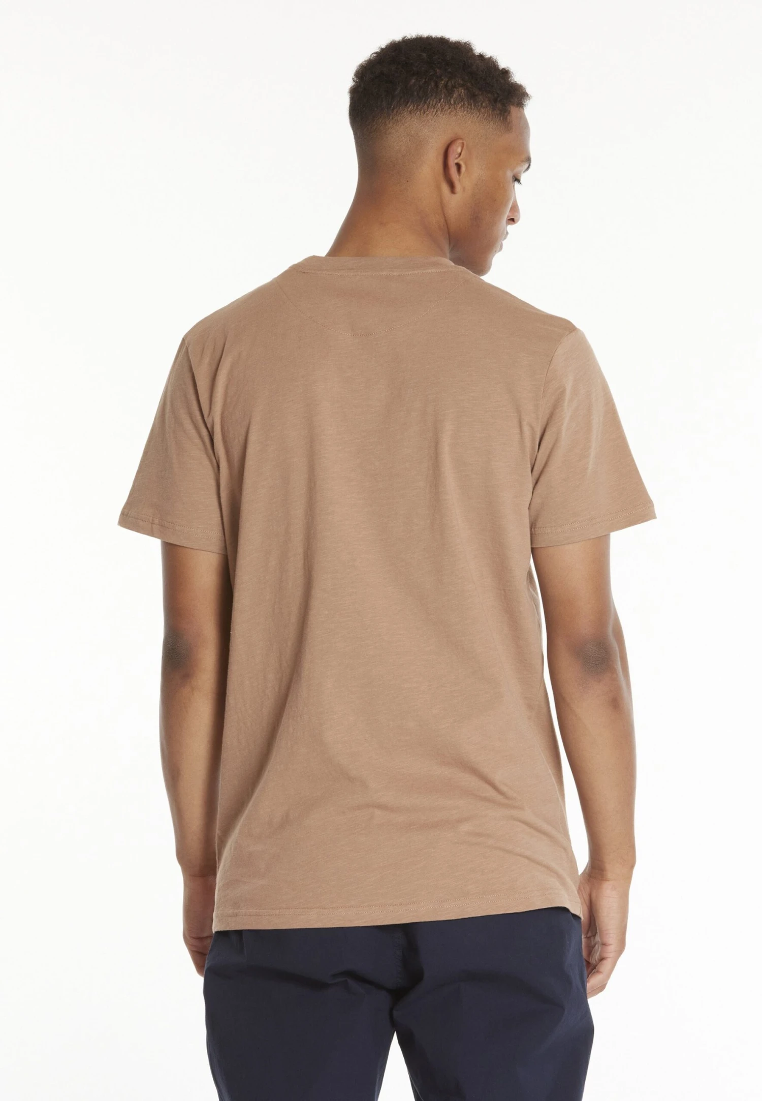 W Pocket - T-Shirt Basic - Light Brown 5 W Pocket - T-Shirt Basic - Light Brown - Afbeelding 5