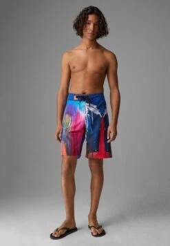BOGNER FIRE+ICE Fynn - Zwemshorts - Blau Pink Rot -Herenmode 1f5ddfd221224fc88c164dc1f6231313