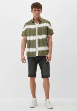 S.Oliver Regular - Jeansshort - Dunkelgrau -Herenmode 22db6b9497504597b128cd67d17e2800