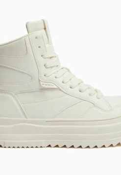 BERSHKA Chunky 12208160 - Sneakers Hoog - White -Herenmode 24253283ffdf415689b3f3221e52fd74