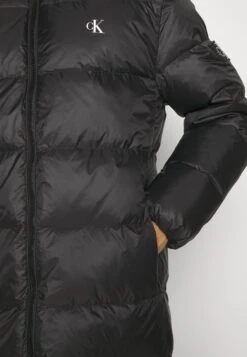 Calvin Klein Jeans Essentials Down Long Parka - Winterjas - Black -Herenmode 249860105d23486eb3c84bb36d937085