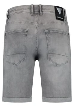 Jeansshort - Denim Mid Grey -Herenmode 24cd80b357a04fe2ac22454ef42732e5