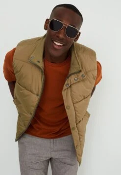 WE FASHION T-Shirt Basic - Brown 10 WE FASHION T-Shirt Basic - Brown -Herenmode 259d48013e804b91b286f5a925f177fa