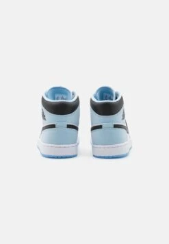 Air Jordan 1 Mid Se - Sneakers Hoog - White/Ice Blue/Black -Herenmode 27279783a0f24432b41328921a5b2734
