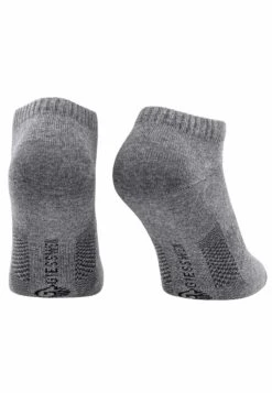 Giesswein Bamboo Sneaker Socks 3-Pack - Sokken - Schiefer -Herenmode 283673b08fc6486087d86620abce156d