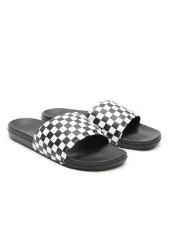 Vans La Costa Slide-On Unisex - Badslippers - (Checkerboard) True White/Black 8 Vans La Costa Slide-On Unisex - Badslippers - (Checkerboard) True White/Black -Herenmode 2a87a28b1d2c422794b6ce0d51d85bbc