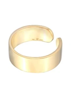 KUZZOI Basic Statement - Ring - Gold-Coloured -Herenmode 2cf75f3dd00a43d79be2525ca38804d4