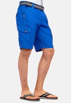 Koroshi Shorts - Azul Royal Royal Blue -Herenmode 2ebab2a3dc3045e282557875d703b9ff