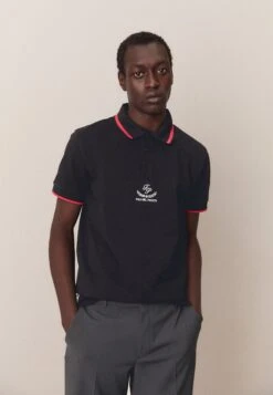 Filling Pieces Poloshirt - Black