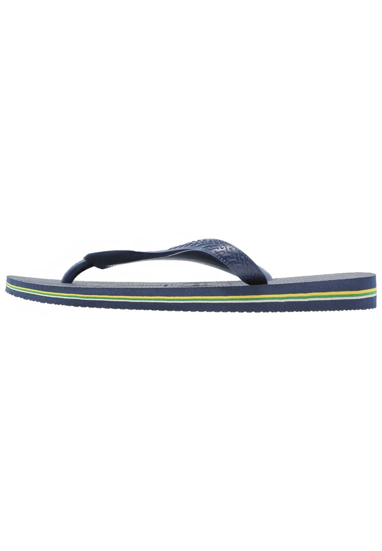Havaianas Flip Flop Brasil Logo - Teenslippers - Navy Blue 2 Havaianas Flip Flop Brasil Logo - Teenslippers - Navy Blue - Afbeelding 2
