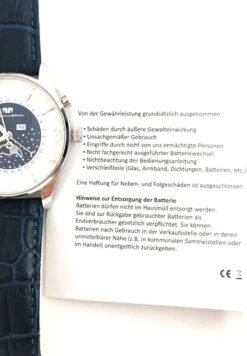 Moontime- Chronograaf - Blau -Herenmode 313f574586b948bf9ebfd96e88d557e8