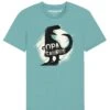 Opasaurus - T-Shirt Print - Teal Monstera