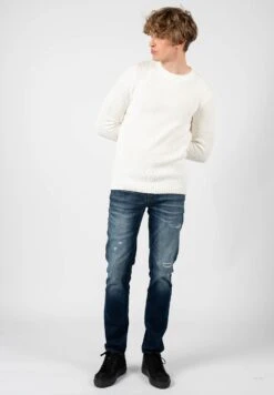 Antony Morato Trui - White -Herenmode 340410b3f8614841a4811165dd3027ab