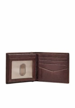 Fossil Ingram - Portemonnee - Brown -Herenmode 368e6b4a3b934586bb83ae78c45a72a3