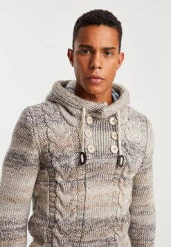 Mit Kapuze - Hoodie - Beige 12 Mit Kapuze - Hoodie - Beige -Herenmode 37dc362eab5d4789bac569bc9895bff7