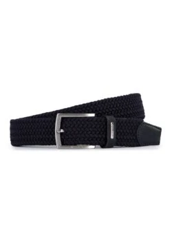 Gevlochten Riem - Dark Blue