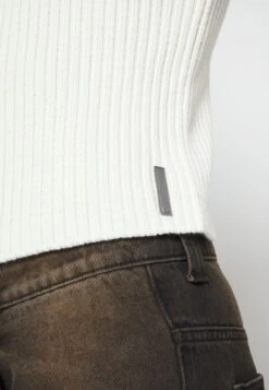 Jaded London Sleeveless Zip Through - Bodywarmer - Cream -Herenmode 39f5d32efae644d7bc52df374b1c785c