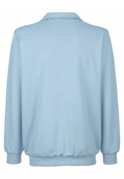 Sweater Met Rits - Hellblau -Herenmode 3c913c42708240e9bf490e813303907f