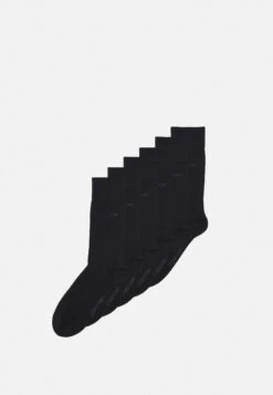 Men Casual Flat Carter 6 Pack - Sokken - Black