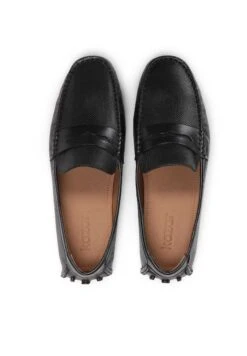 Kazar Notos - Mocassins - Black -Herenmode 3d2db6e628e94dbb9e38c5ad7a6da9bc