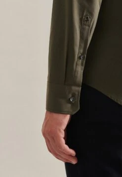 Seidensticker Spread Patch- Zakelijk Overhemd - Green 10 Seidensticker Spread Patch- Zakelijk Overhemd - Green -Herenmode 4031d17f506642ecab328c17e36a6655