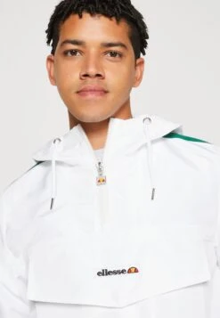Ellesse Blair Unisex - Windjack - White -Herenmode 408dd626ae6640bb93261f71e7669d09